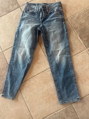 American Eagle Outfitters Men’s Light Faded Blue Slim Straight Jeans